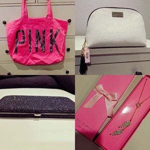 PINK accessories bundle!